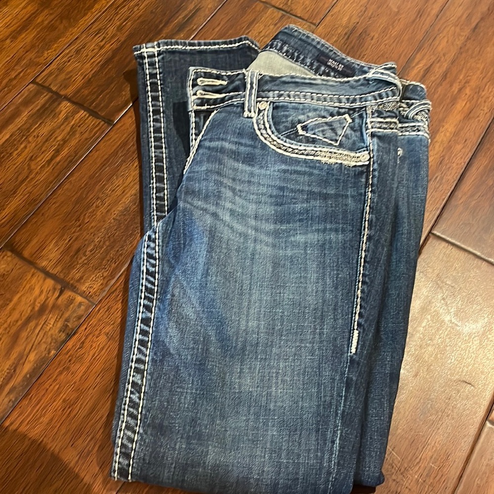 Vigoss dark wash skinny jeans; Size 29;